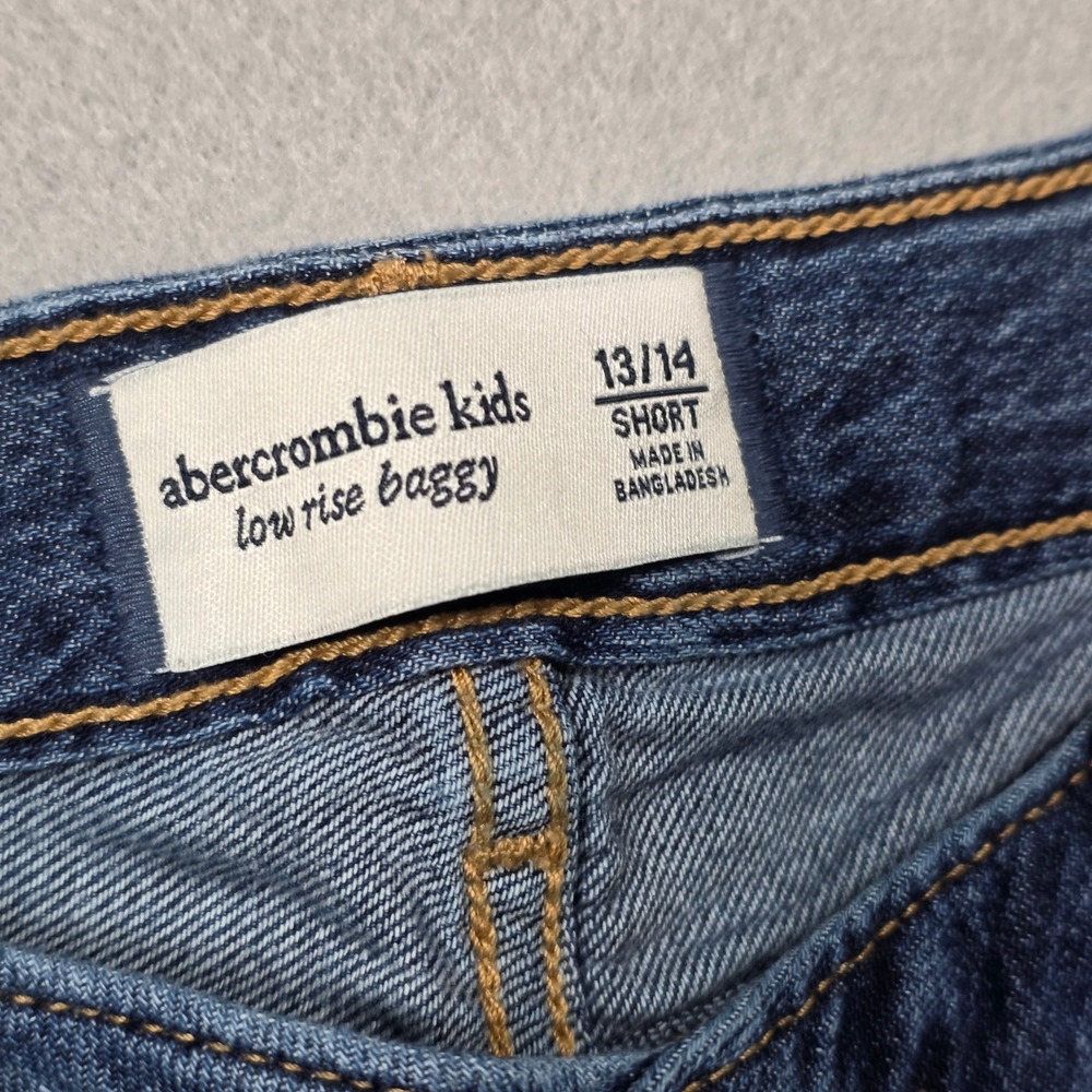 Abercrombie Kids Low Rise Baggy Cuffed Hem - Kids Size 13/14 - Picture 3 of 7